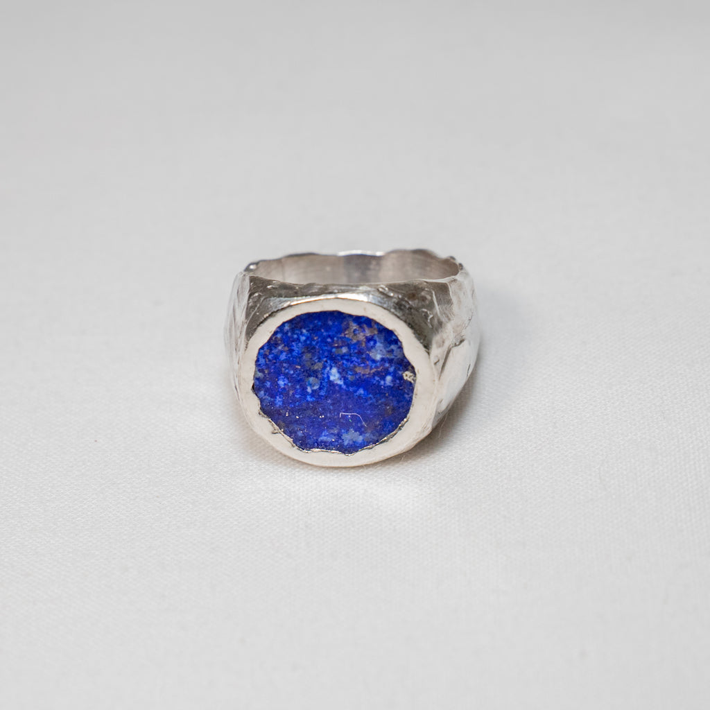 Lapis Lazuli Signet Ring
