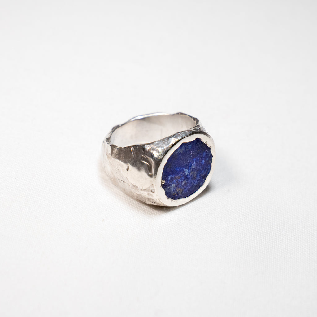 Lapis Lazuli Signet Ring