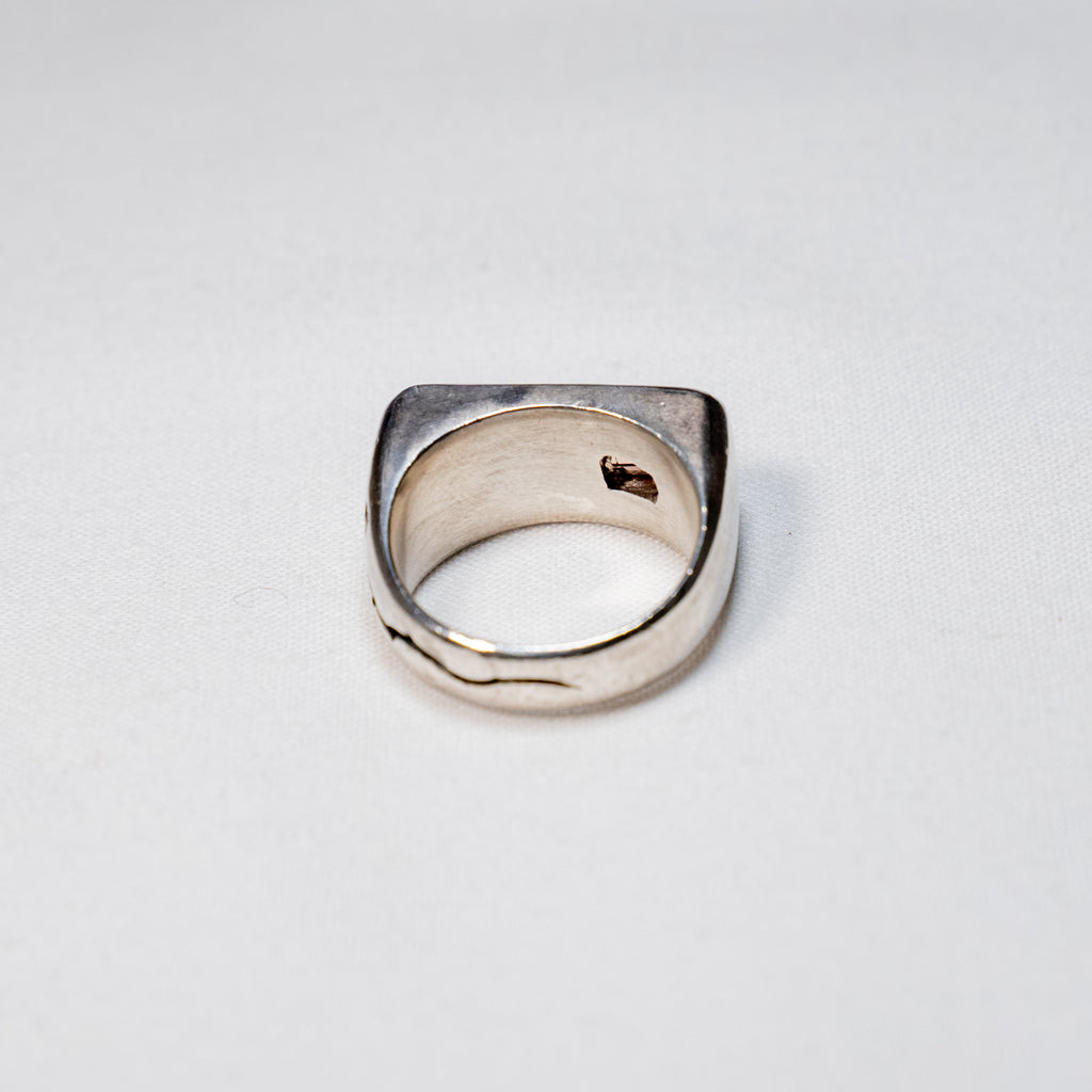 Bi-Colour Tormaline Signet Ring