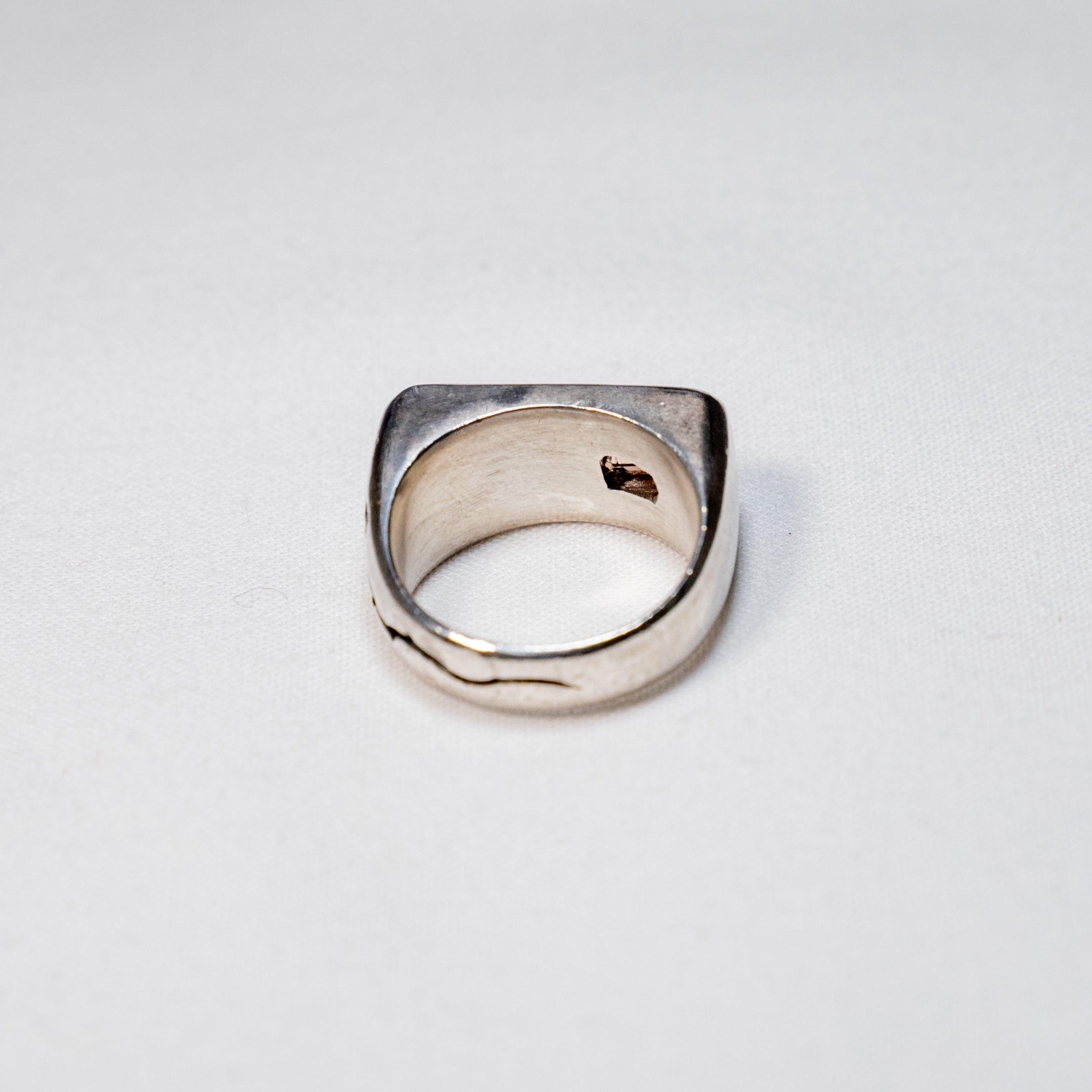 Bi-Colour Tormaline Signet Ring