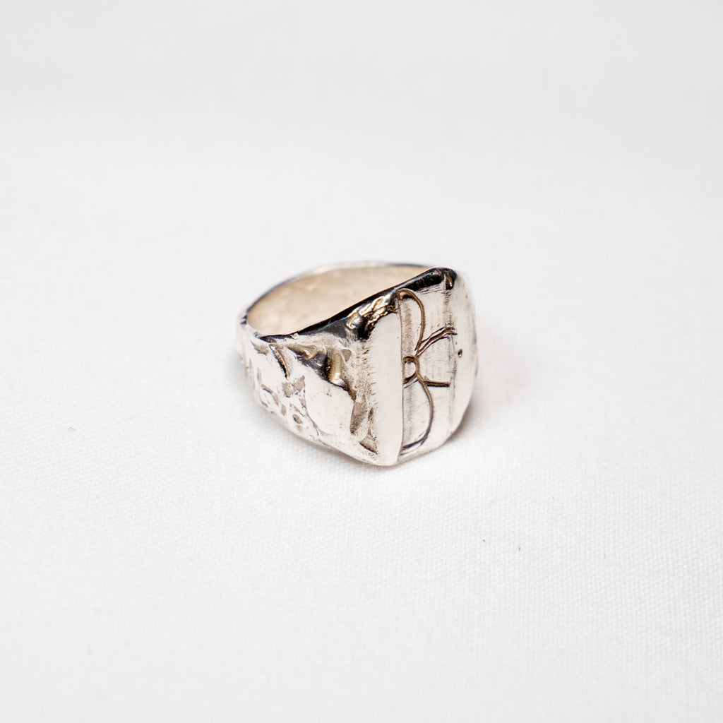 The Hidden Flower Signet Ring