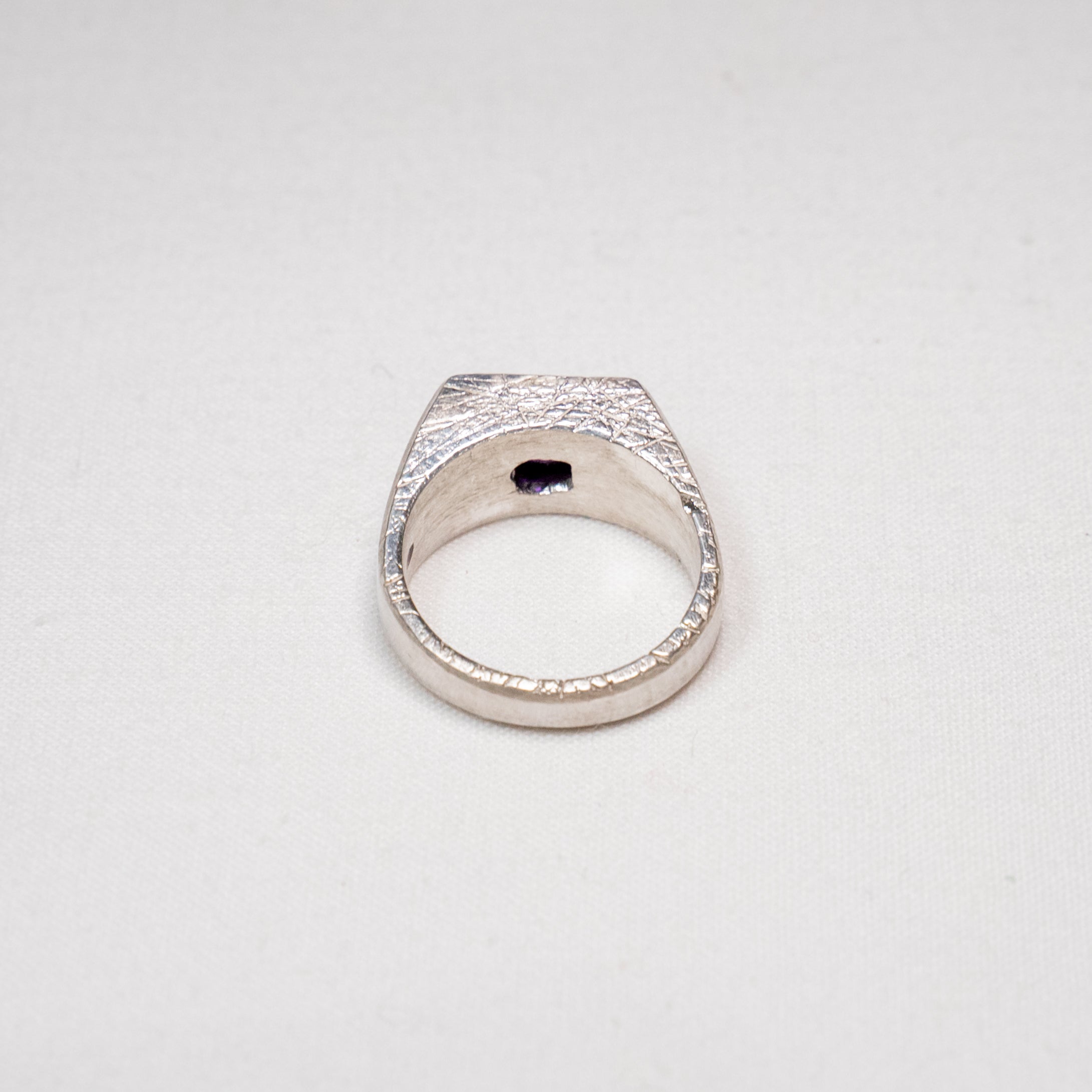 Amethyst Signet Ring