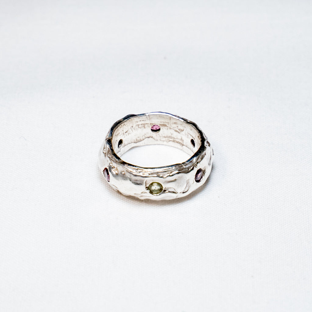 Twin Flame Textured Band