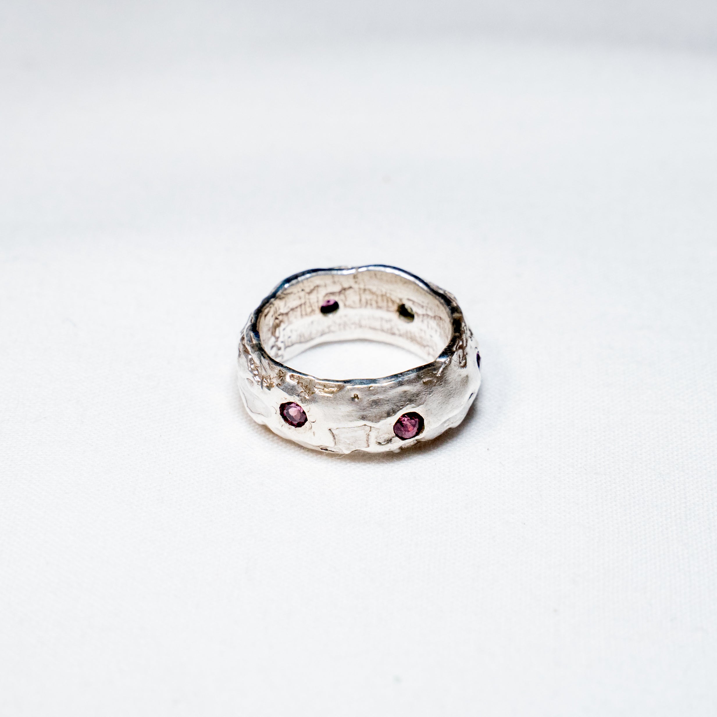 Twin Flame Textured Band