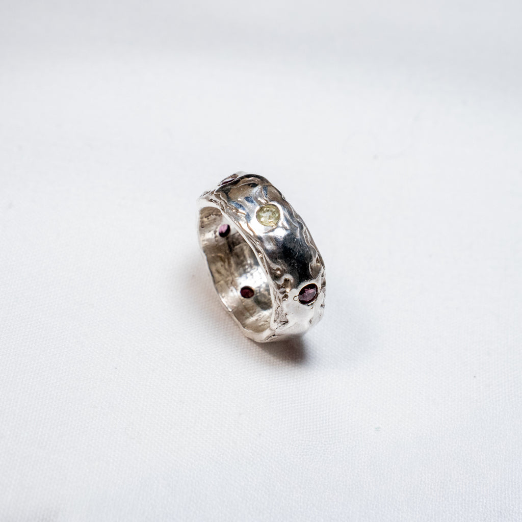 Twin Flame Textured Band