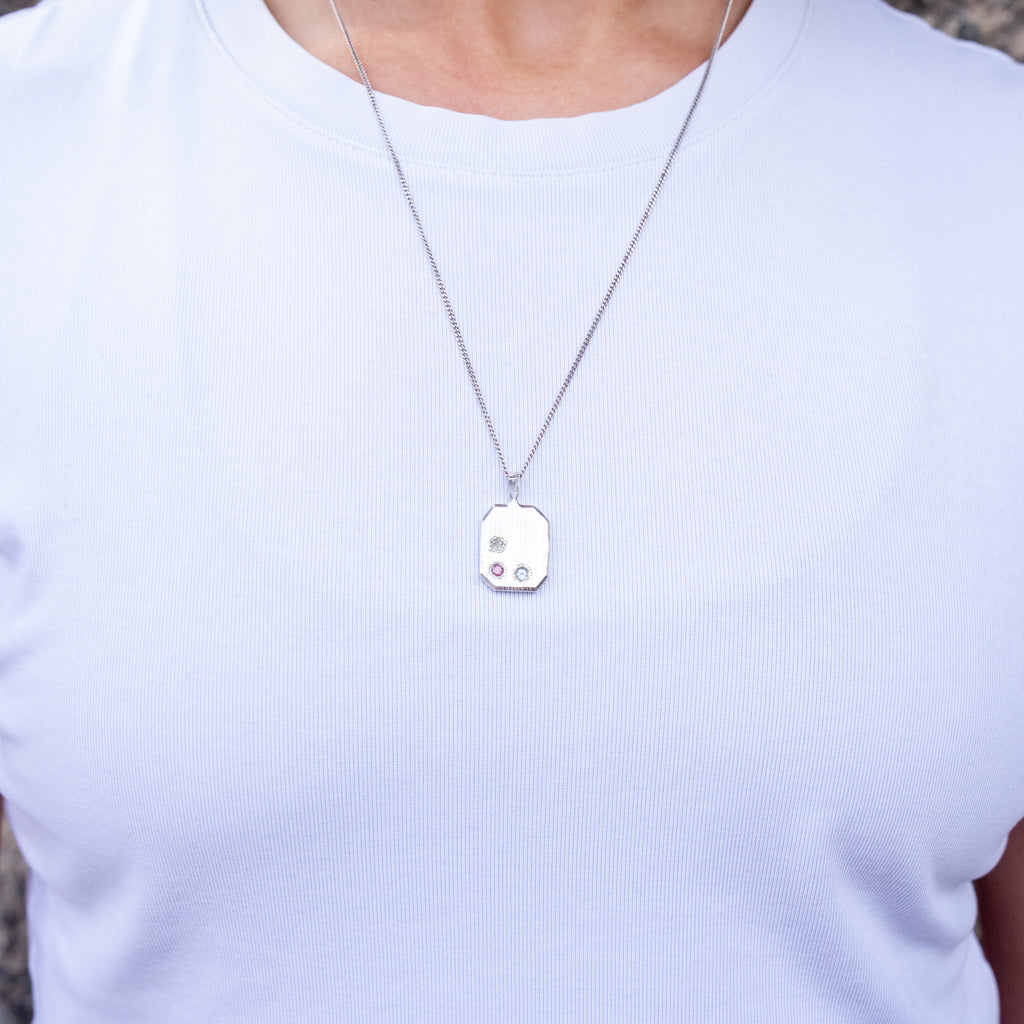 Tri-Stone Pendant