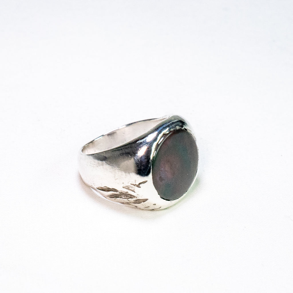 Bloodstone Signet Ring