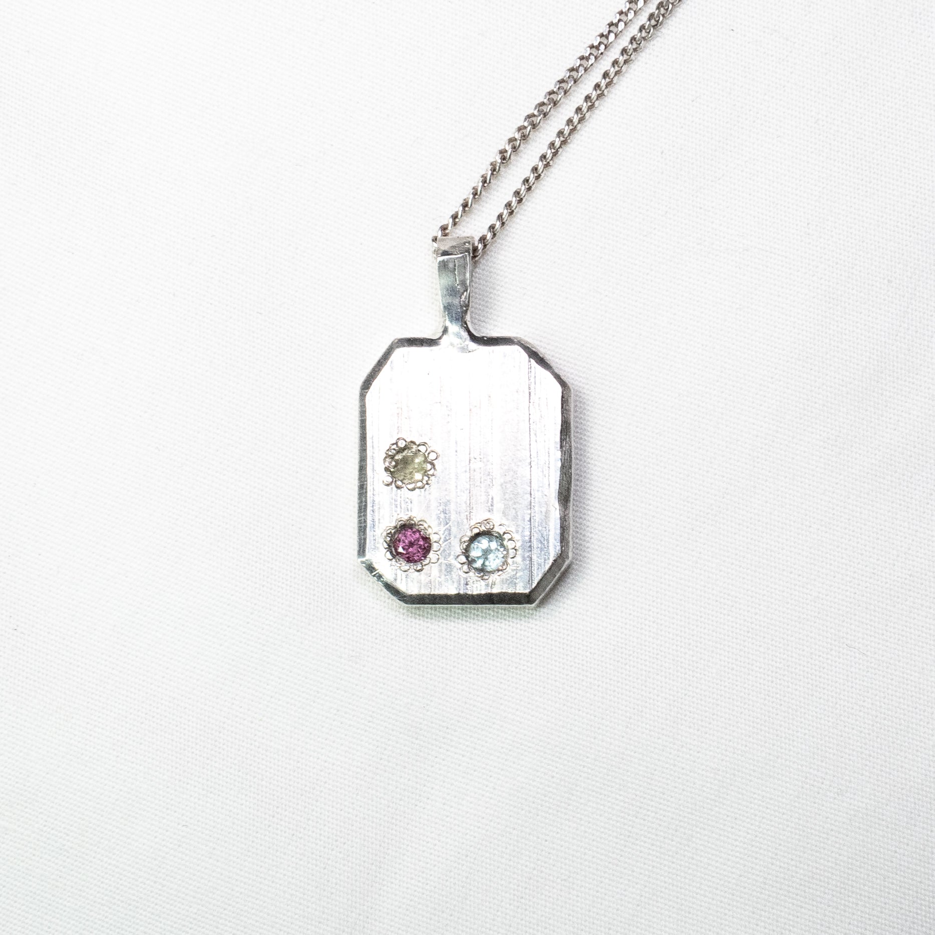 Tri-Stone Pendant